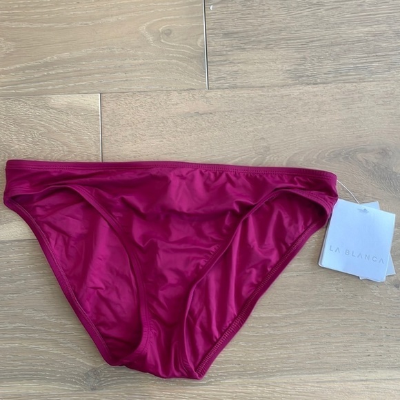 NWT La Blanca Hipster Bikini Swimsuit Bottom - Picture 3 of 4